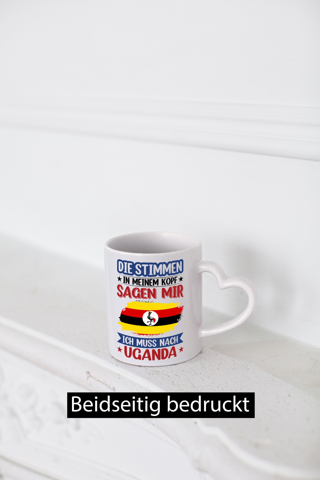 Uganda | Urlaub Stimmen in meinem Kopf Traumland v2 lustig Humor Geschenkidee