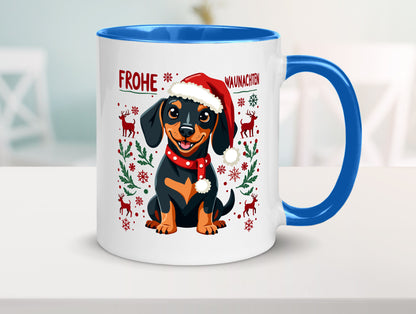 Frohe Waunachten | Ugly Christmas Weihnachtshund v2 Humor Tierliebhaber