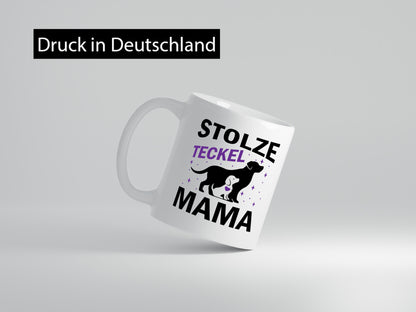 Stolze Teckel Mama | Hunde Muttertag Geschenkidee Familie Humor Tasse