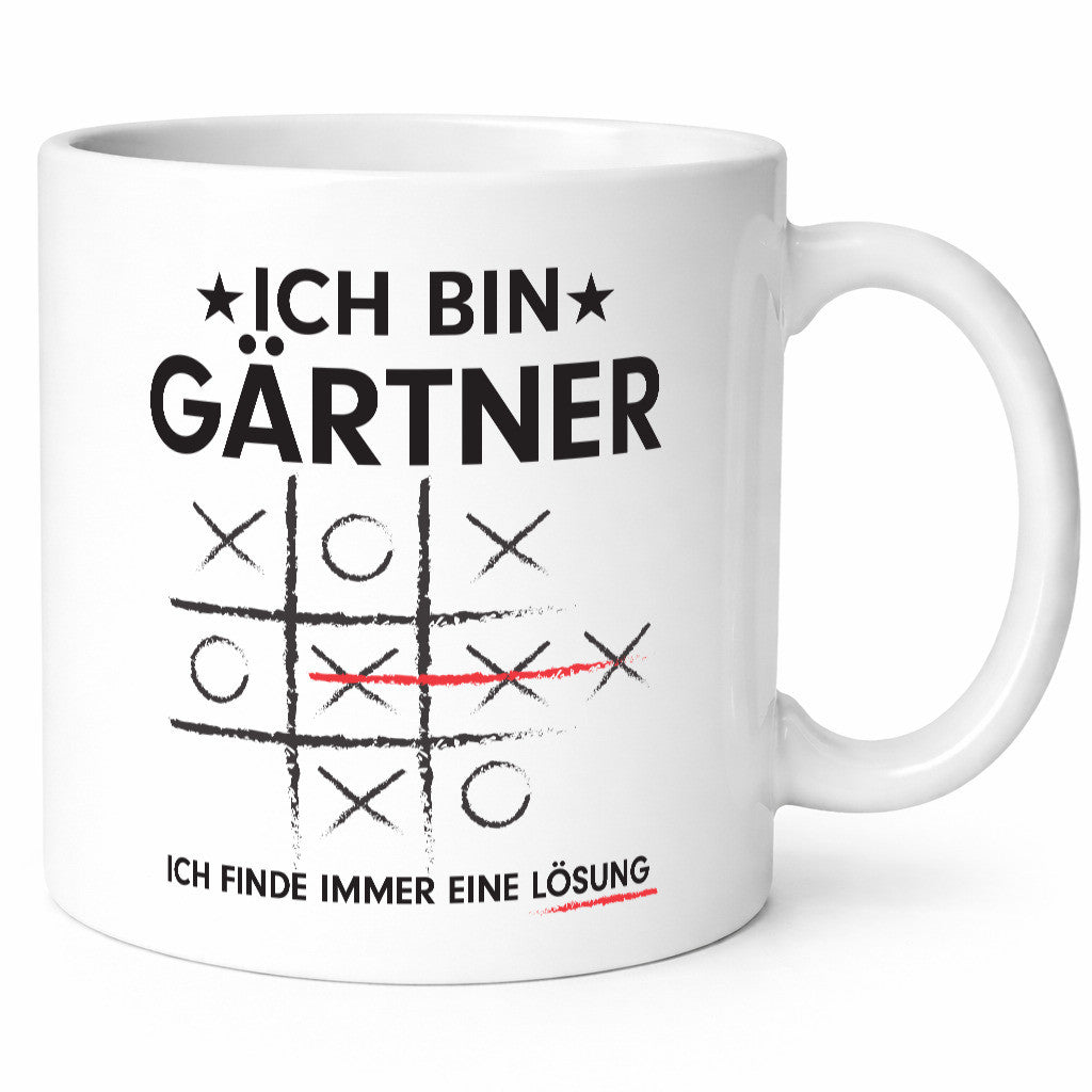 Lösung finden: Gärtner | Gartenbau v2 Geschenk Humor Geschenkidee lustiger