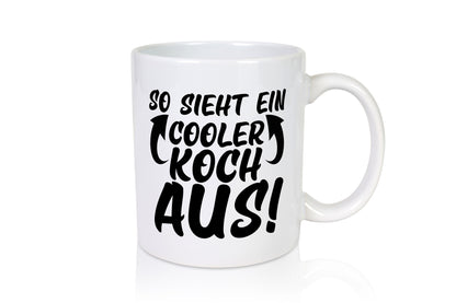 So sieht ein cooler Koch aus | Küchenchef Restaurant Humor Arbeit Kollegen Büro