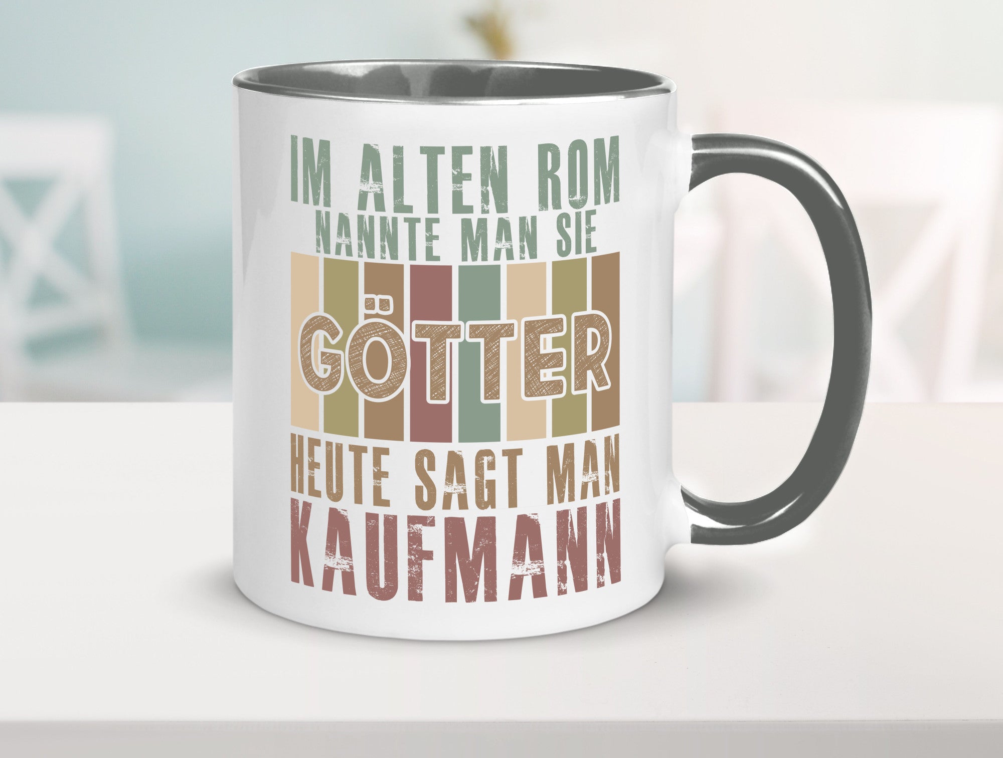 Heute sagt man: Kaufmann Kaufmänner lustig Humor Geschenkidee Geschenk Tasse