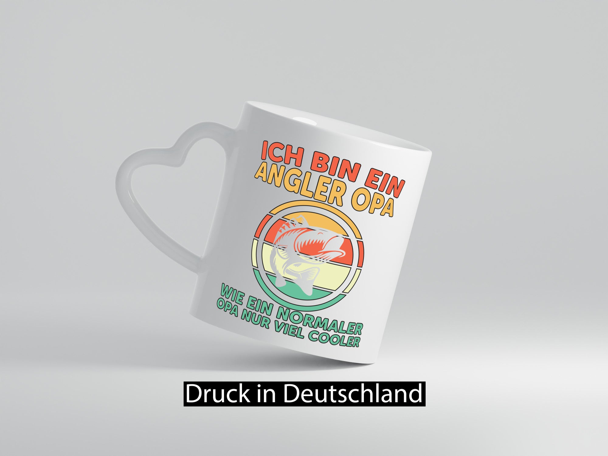 Angler Opa, wie normal, nur cooler | Fisch Geschenk Familie Geschenkidee