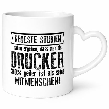 Neuste Studien: Drucker | Druckerei Print Medien Geschenkidee Humor Tasse