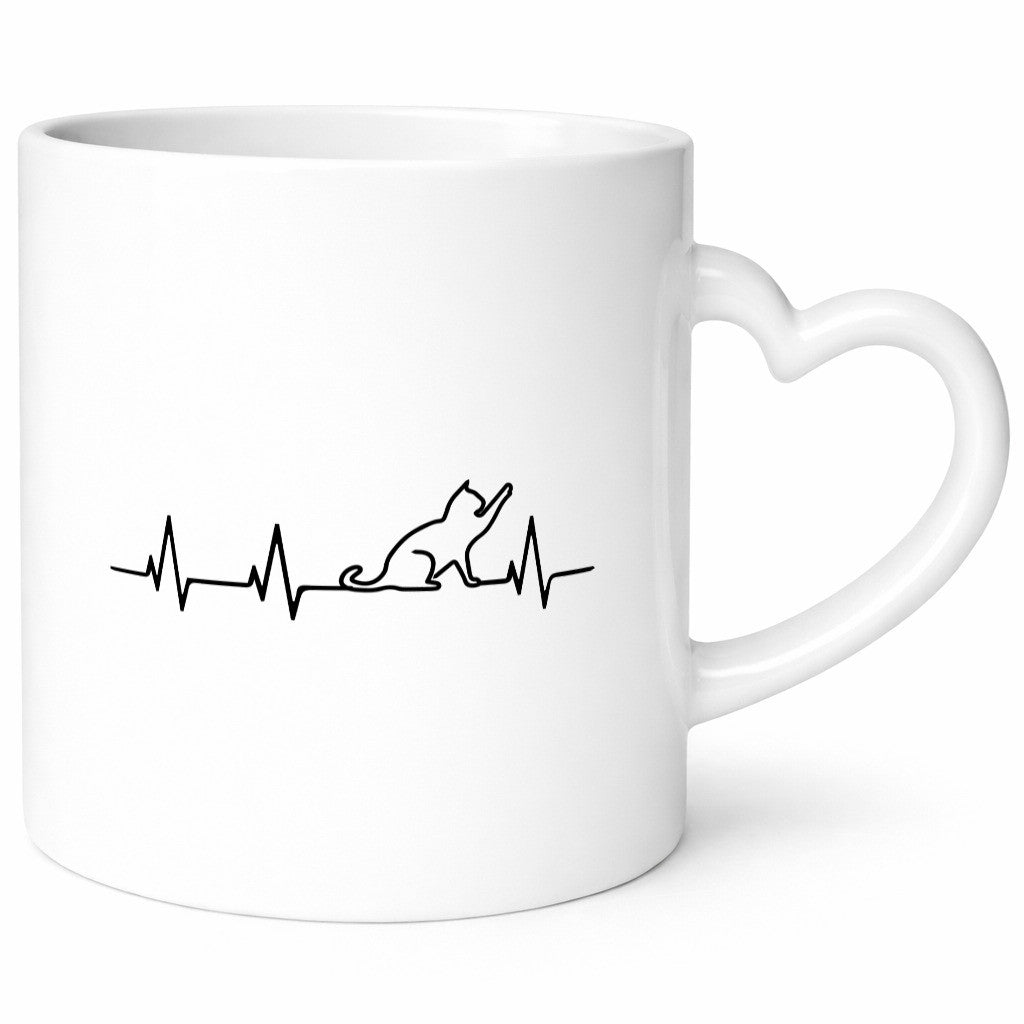 Cat Heartbeat | Cat Love Male Cat Cat Owner Funny Animal Lover Humor