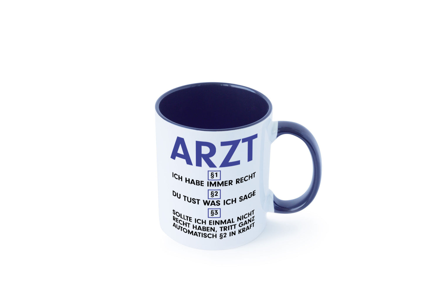 Ich habe immer Recht Arzt | Medizin Doktor Facharzt v2 Humor Geschenkidee Tasse
