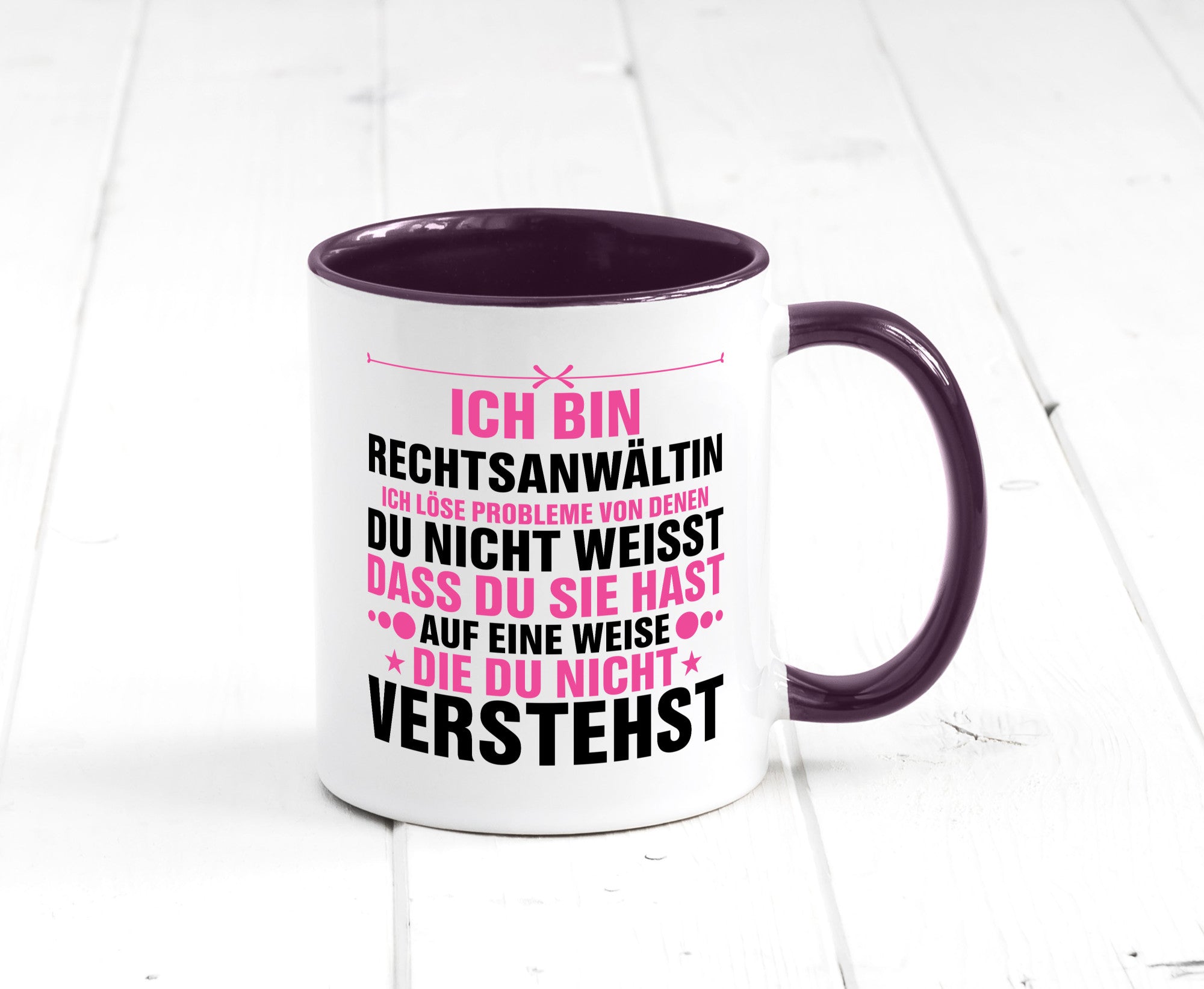 Löse Probleme: Rechtsanwältin | Jurstin Anwältin v2 Geschenk Humor Geschenkidee