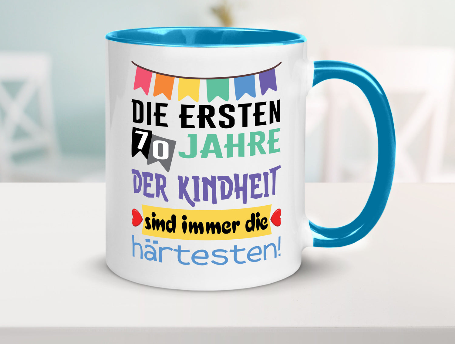 Die ersten 70 Jahre der Kindheit | 70. Geburtstag Rentner Humor Ruhestand