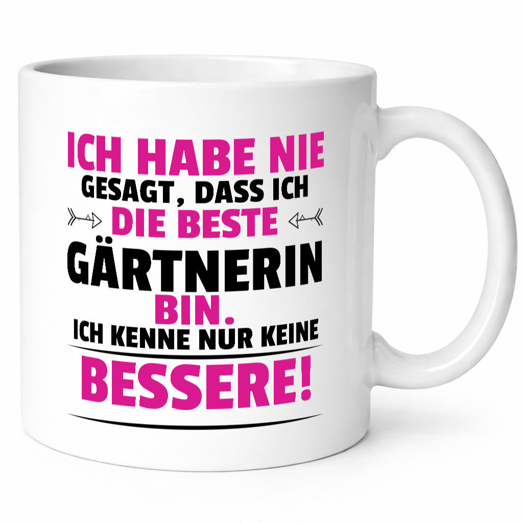 Die Beste Gärtnerin | Gartenbau lustiger Spruch Geschenk Humor Geschenkidee