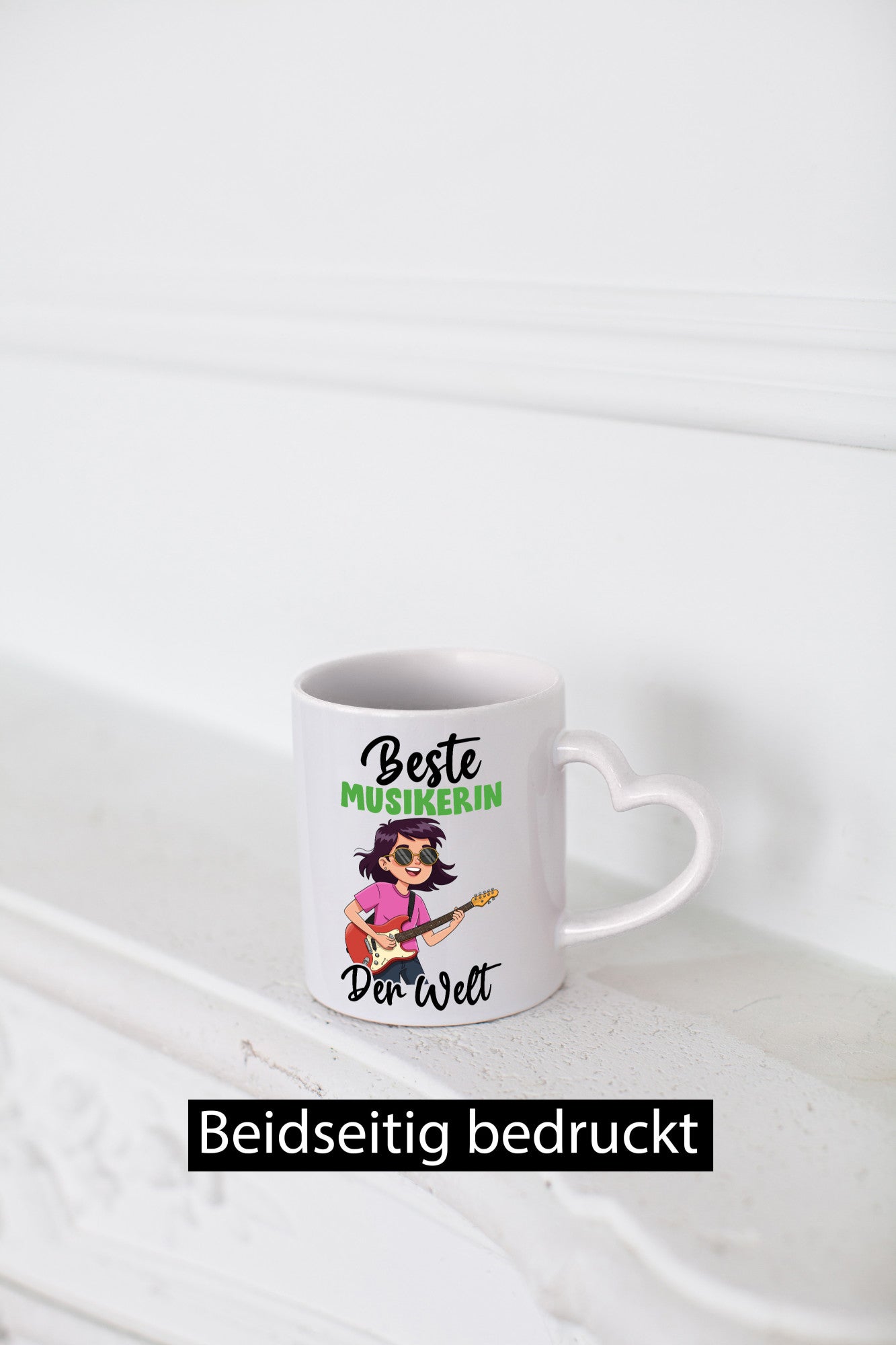 Beste Musikerin | Musik Musikantin v2 Geschenkidee Humor Tasse
