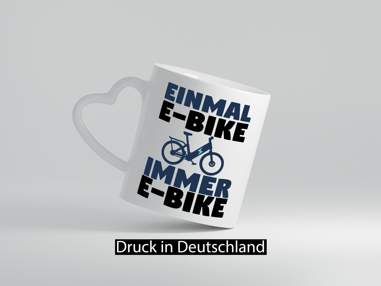 E-Bike Fahrer | Radfahrer Tasse Fahrrad Elektrorad lustiger Spruch Geschenk