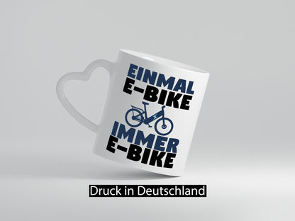 E-Bike Fahrer | Radfahrer Tasse Fahrrad Elektrorad lustiger Spruch Geschenk