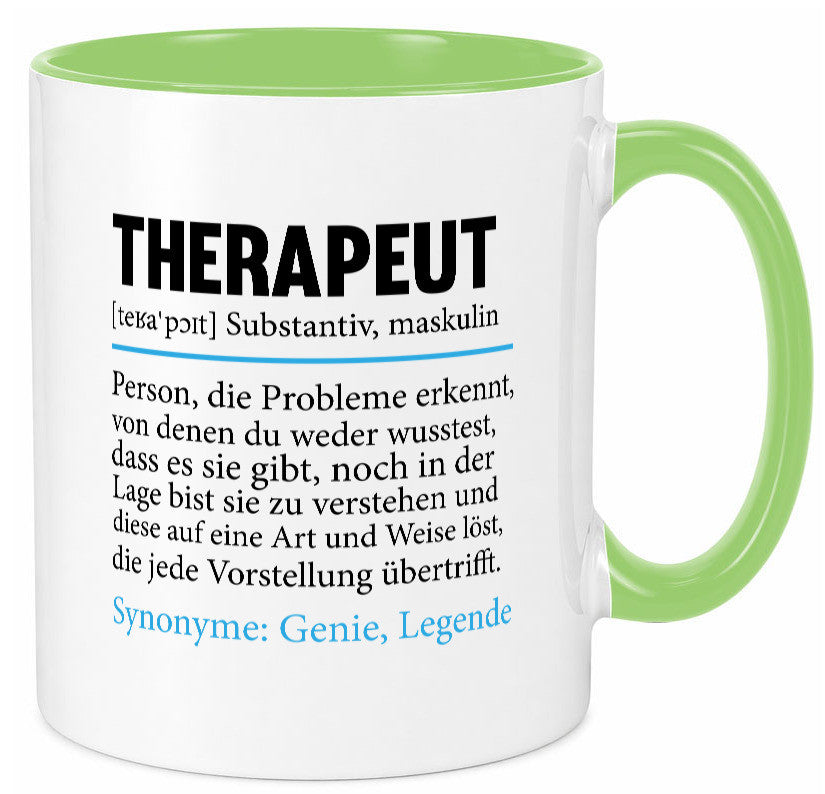 Therapeut | Psychotherapie Therapie Beruf lustig Humor Arbeit Kollegen Büro