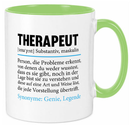 Therapeut | Psychotherapie Therapie Beruf lustig Humor Arbeit Kollegen Büro