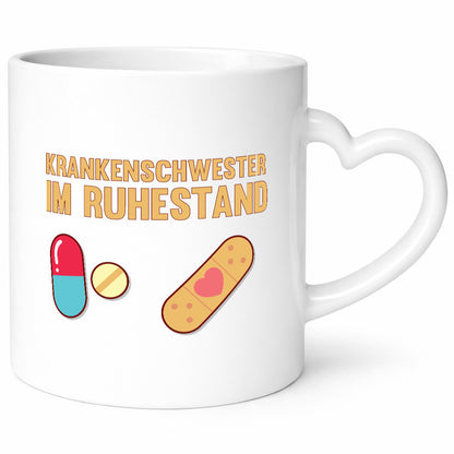 Krankenschwester im Ruhestand | Rentnerin Krankenschweste Geschenk Jubiläum