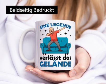 Legende verlässt das Gelände | Renteneintritt Rentner lustiger Spruch Geschenk