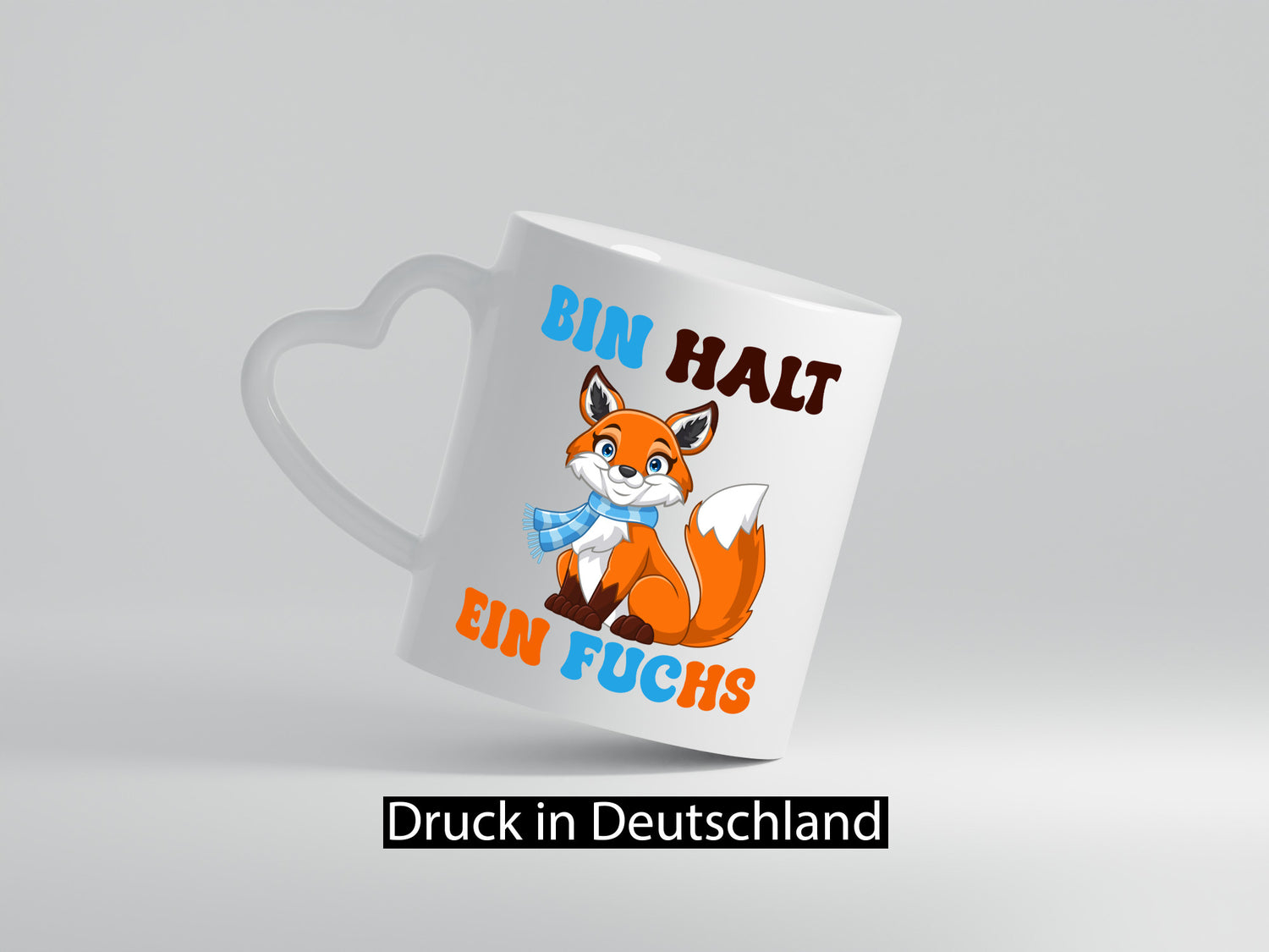 Bin halt ein Fuchs | Schlauer lustig Humor Geschenkidee Geschenk Tasse