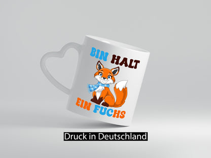 Bin halt ein Fuchs | Schlauer lustig Humor Geschenkidee Geschenk Tasse