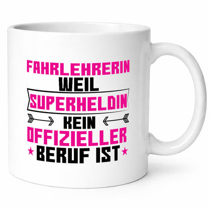 Superheldin Fahrlehrerin | Fahrschule lustiger Spruch Geschenk Humor