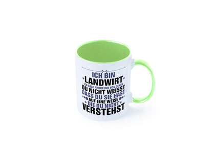 Löse Probleme: Landwirt | Bauer Landwirtschaft v2 Geschenk Humor Geschenkidee