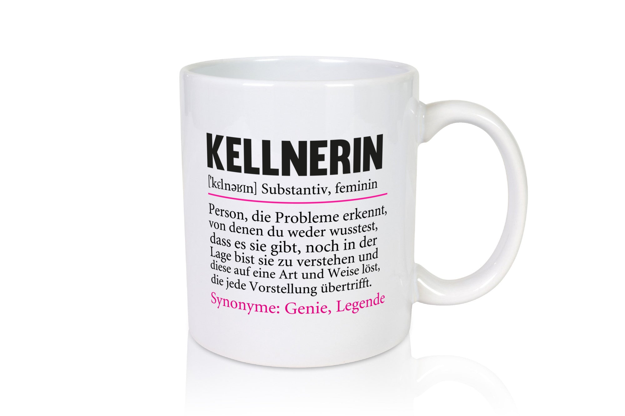 Kellnerin | lustig Spruch Beruf kellnern Bedienung Arbeit Kollegen Büro