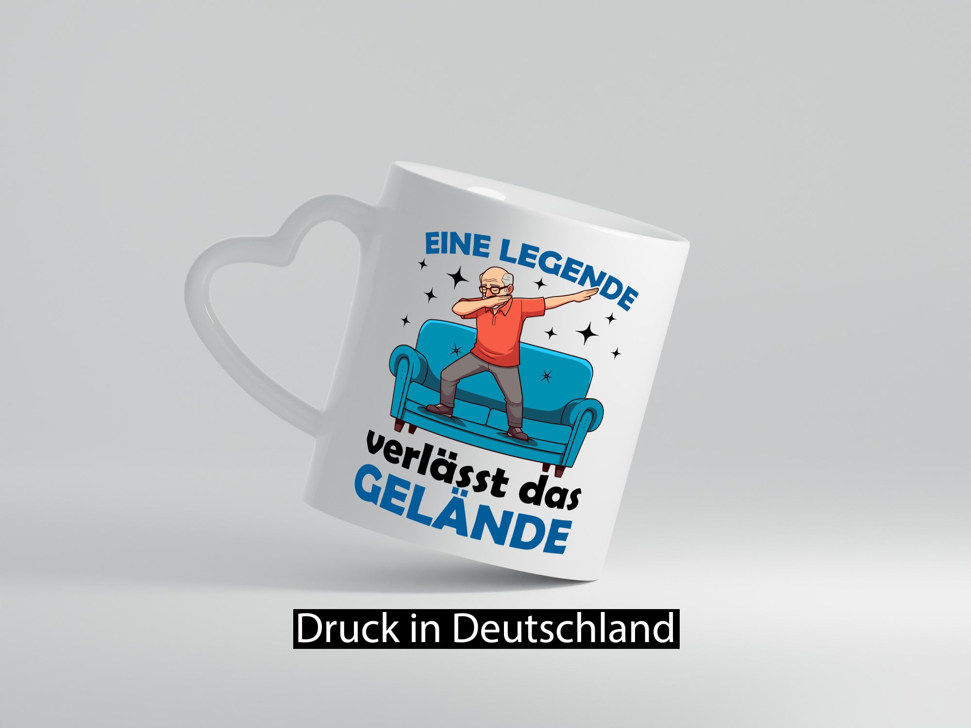 Legende verlässt das Gelände | Renteneintritt Rentner lustiger Spruch Geschenk