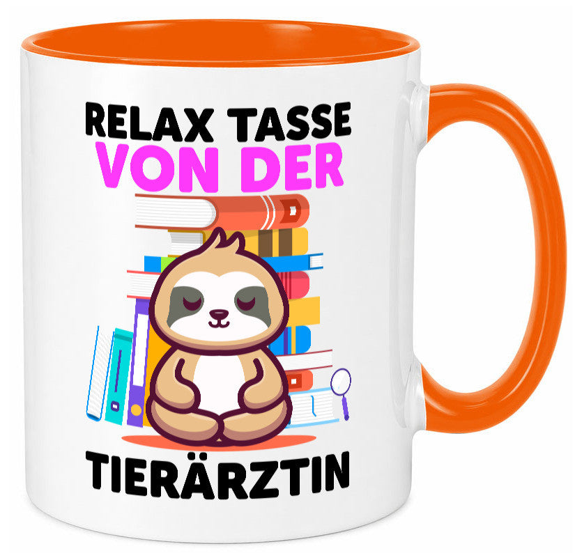 Relax Tasse: Tierärztin | Mediziner Tiermedizin Humor Tierliebhaber