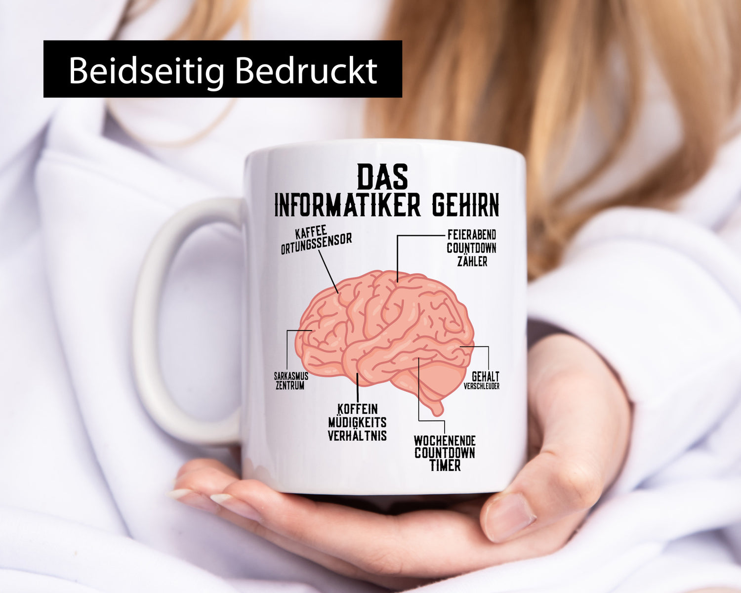 Informatiker Gehirn | Softwareentwickler Computer Nerd Geschenk Humor