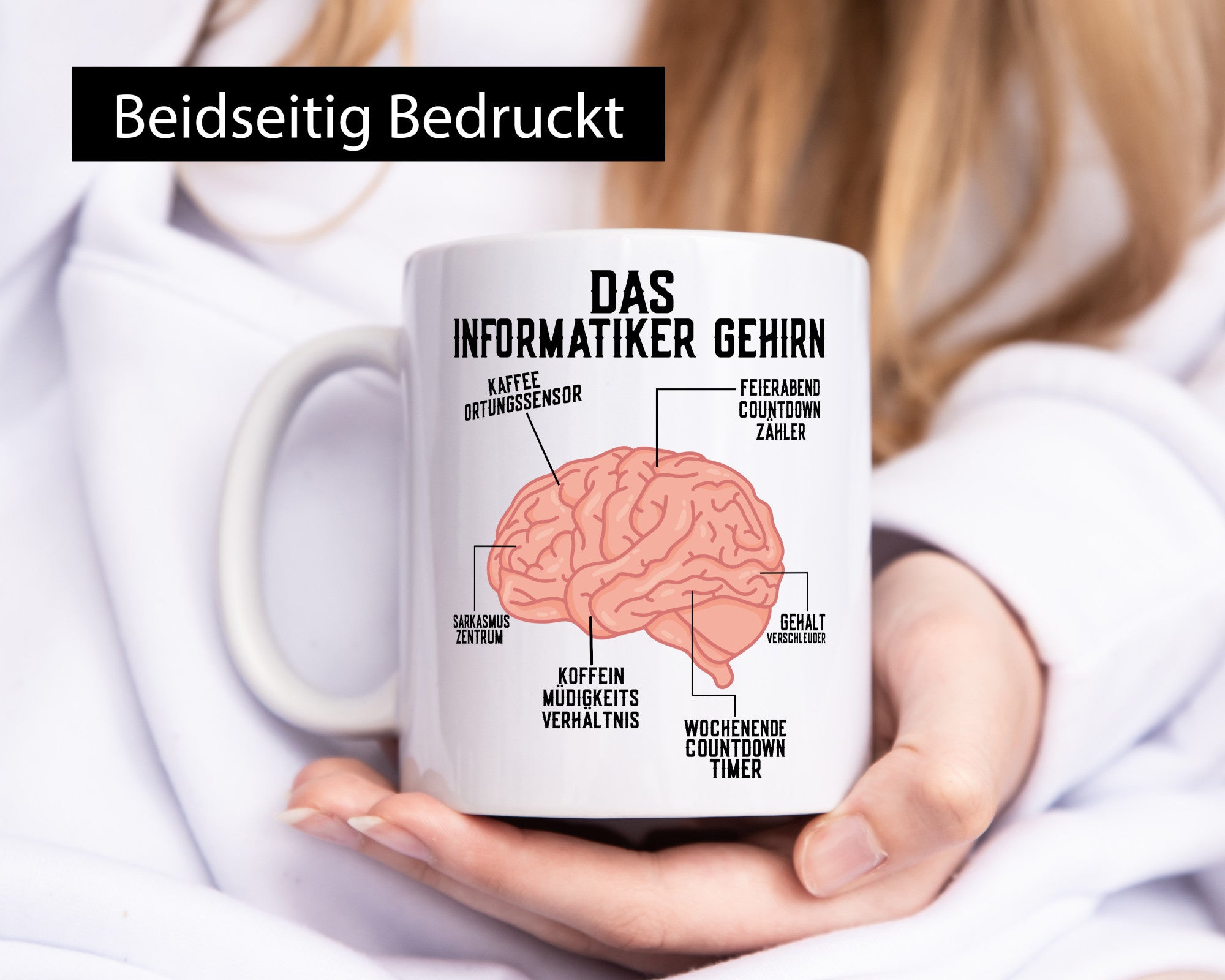Informatiker Gehirn | Softwareentwickler Computer Nerd Geschenk Humor