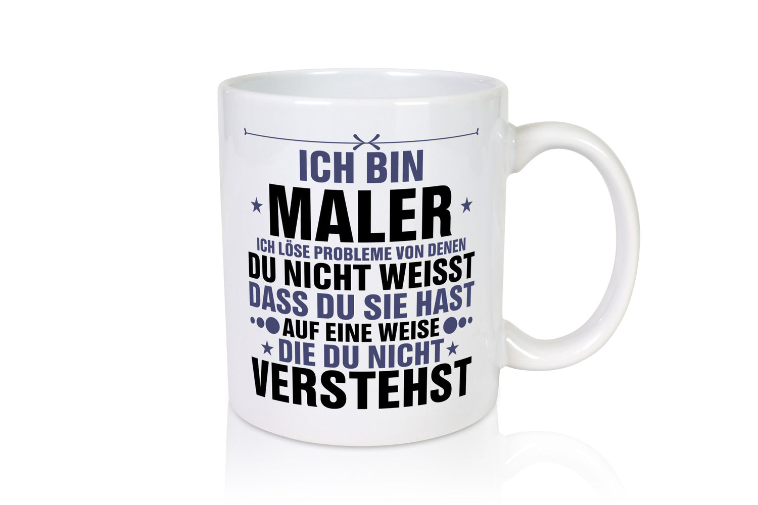 Löse Probleme: Maler | Malerei v2 lustig Humor Geschenkidee Geschenk Tasse