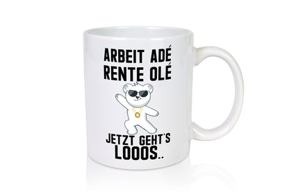 Arbeit ade | Rente Rentner Party Ruhestand Pension Geschenk Jubiläum lustiger