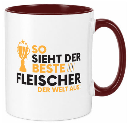 Der Weltbeste Fleischer | Schlachterei Geschenkidee Humor Tasse