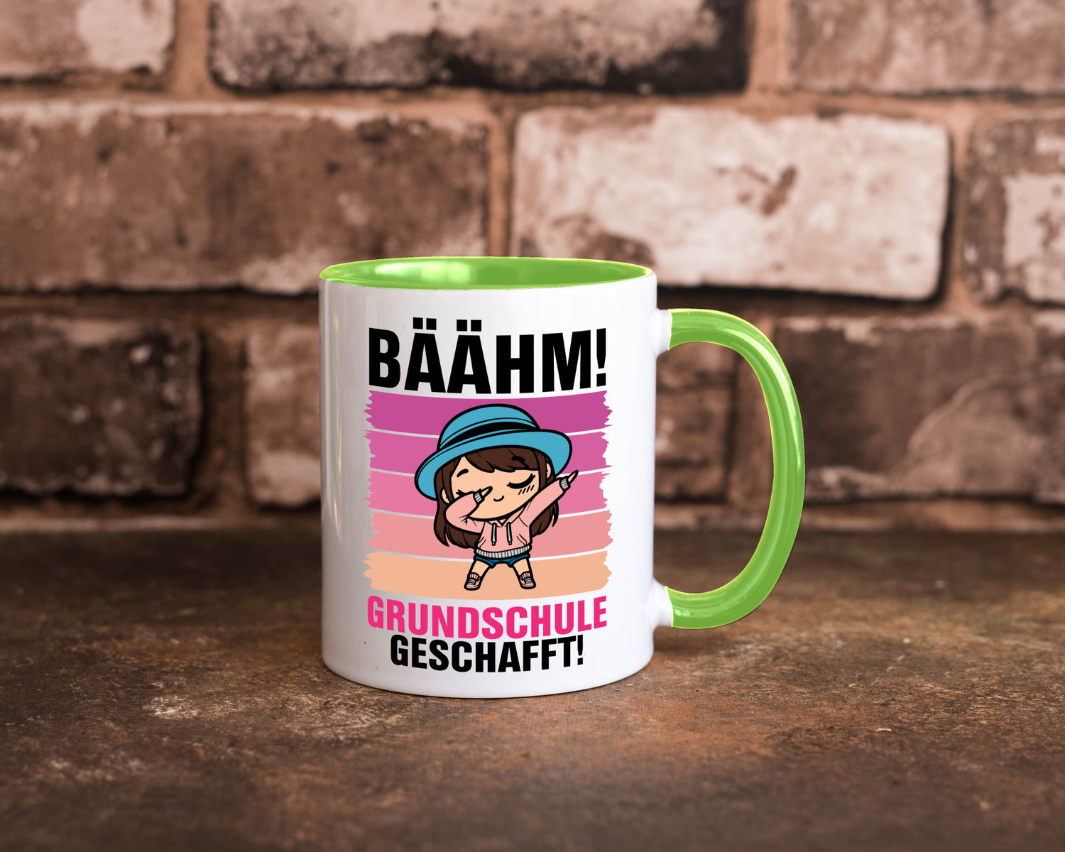 Bäähm | Abschluss Grundschule geschafft Abgänger lustiger Spruch Geschenk Humor