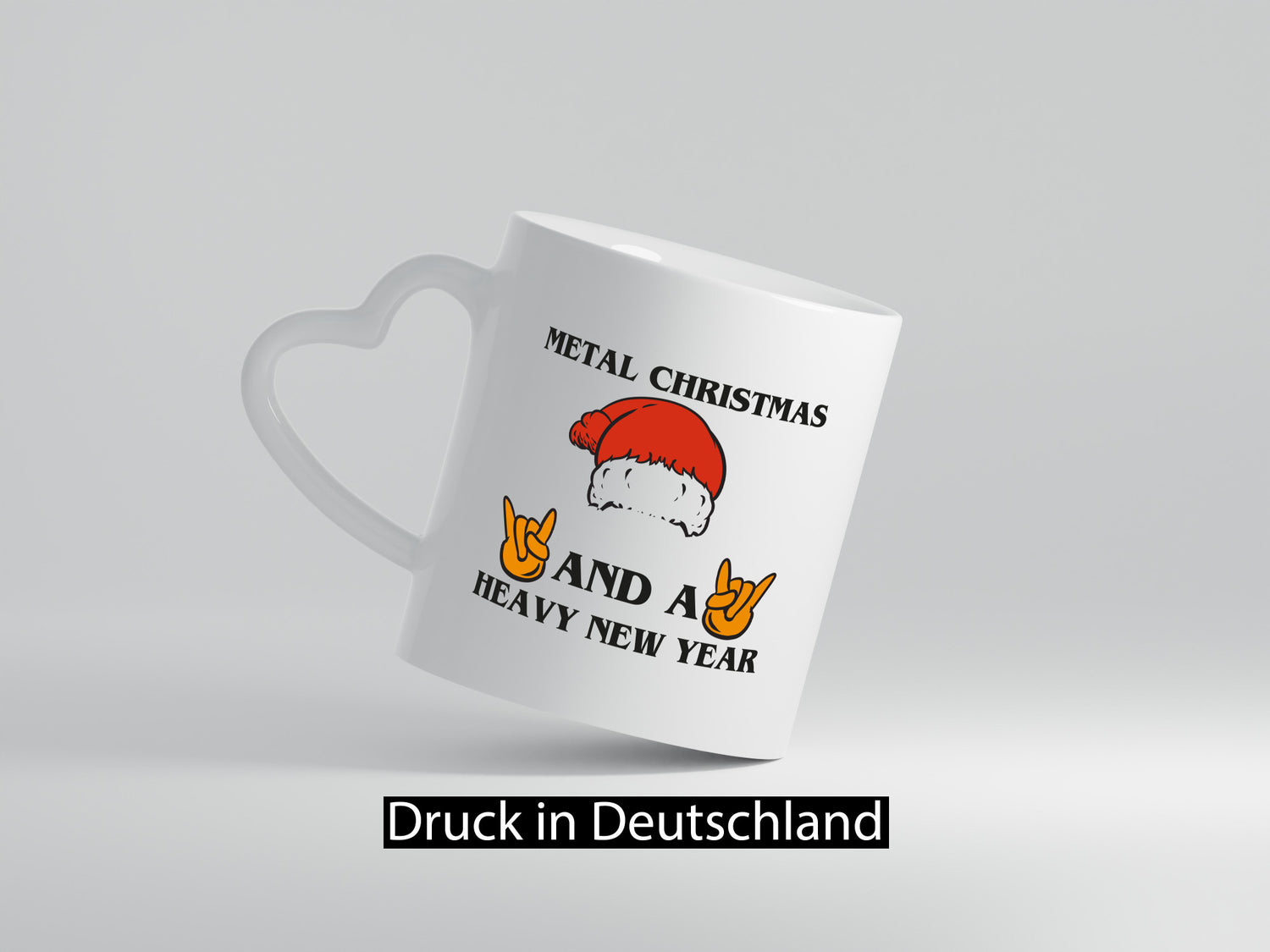 Metal Christmas | Motiv Tasse Rocker Heavy Humor Geschenkidee