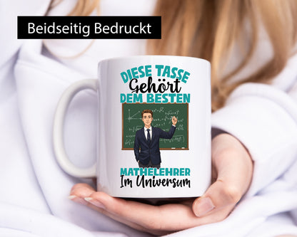 Im Universum: Mathelehrer | Lehrer Mathe lustig Humor Geschenkidee Geschenk