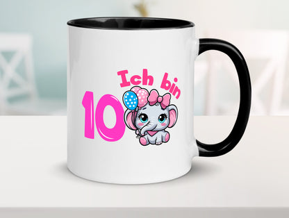 10. Geburtstag | 10 Jahre Elefant Mädchen Geschenk Geschenkidee lustiger Spruch