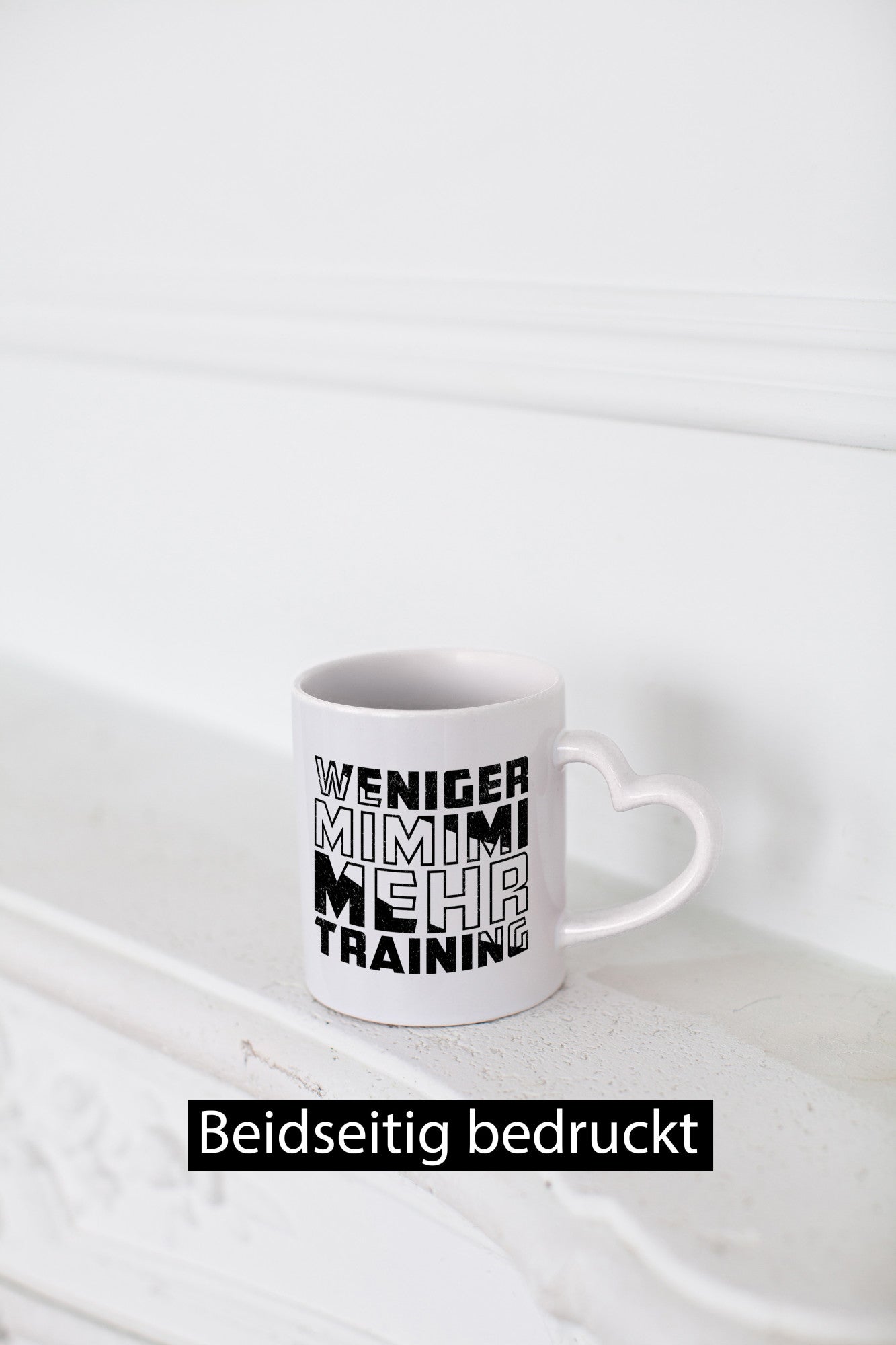 Weniger Mimimi mehr Trainig | Fitnessstudio v2 Geschenk Humor Geschenkidee