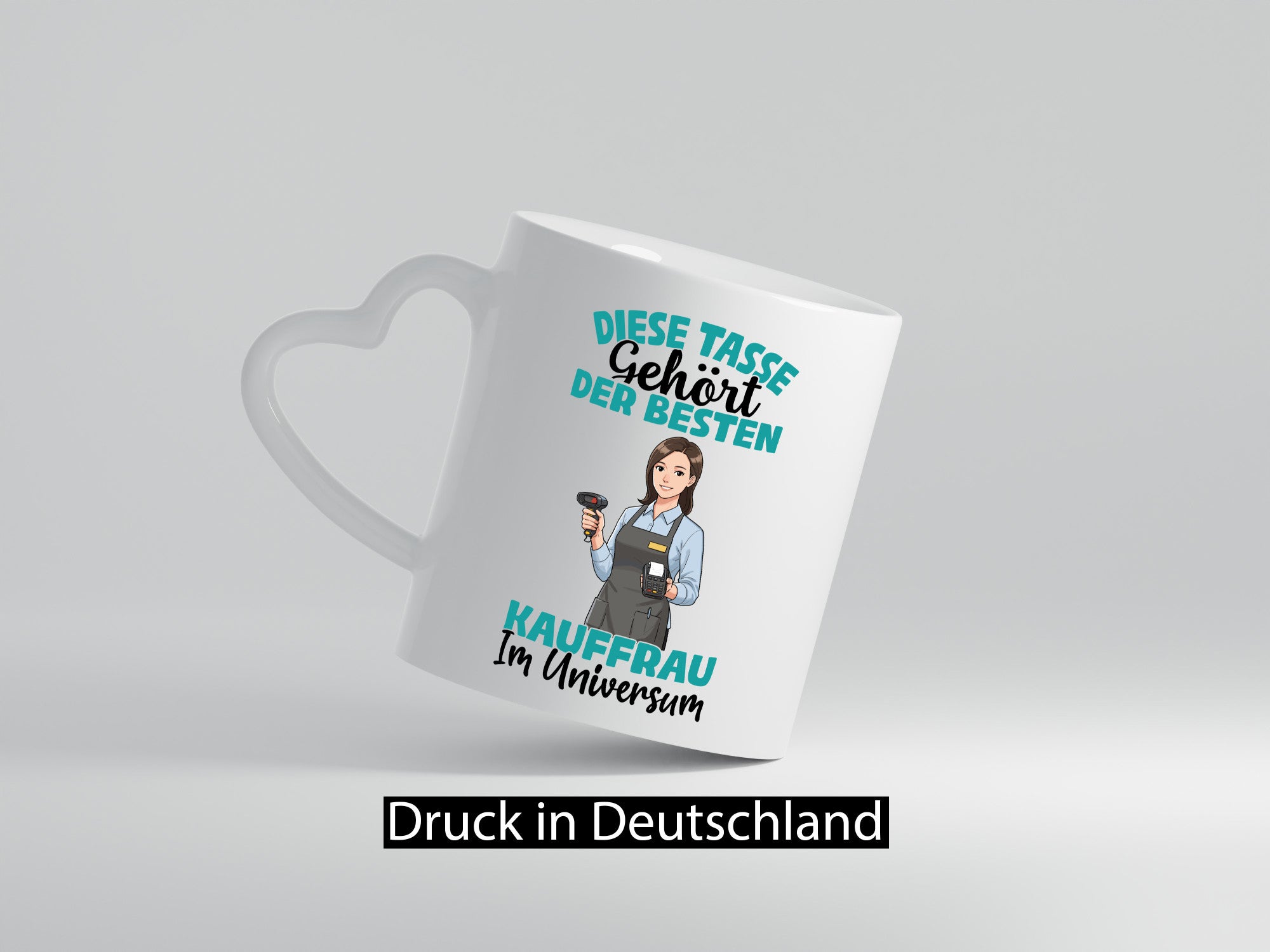 Im Universum: Kauffrau | Kauffrauen lustig Humor Geschenkidee Geschenk Tasse