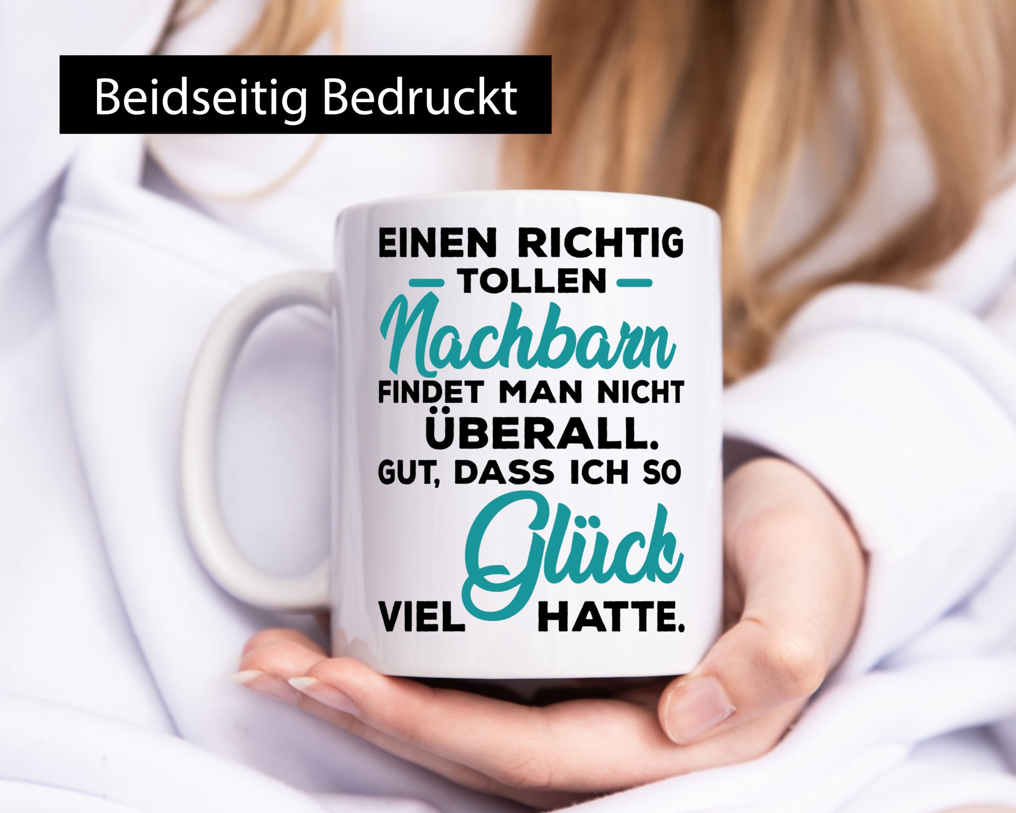 Toller Nachbar | Freundschaft gute Nachbarschaft lustiger Spruch Geschenk Humor