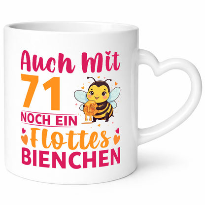 71. Geburtstag | Flottes Bienchen 71 Jahre Geschenk Geschenkidee lustiger