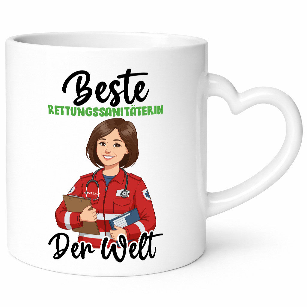 Beste Rettungssanitäterin | Sanitäter v2 Geschenkidee Humor Tasse