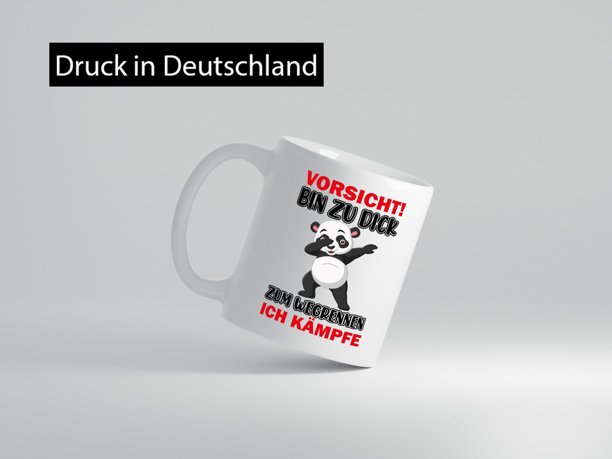 Ich bin ein Kämpfer Geschenk Humor Geschenkidee lustiger Spruch Tasse