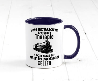 Modeleisenbahn | Hobby eisenbahn Zug lustiger Spruch Geschenk Humor Tasse