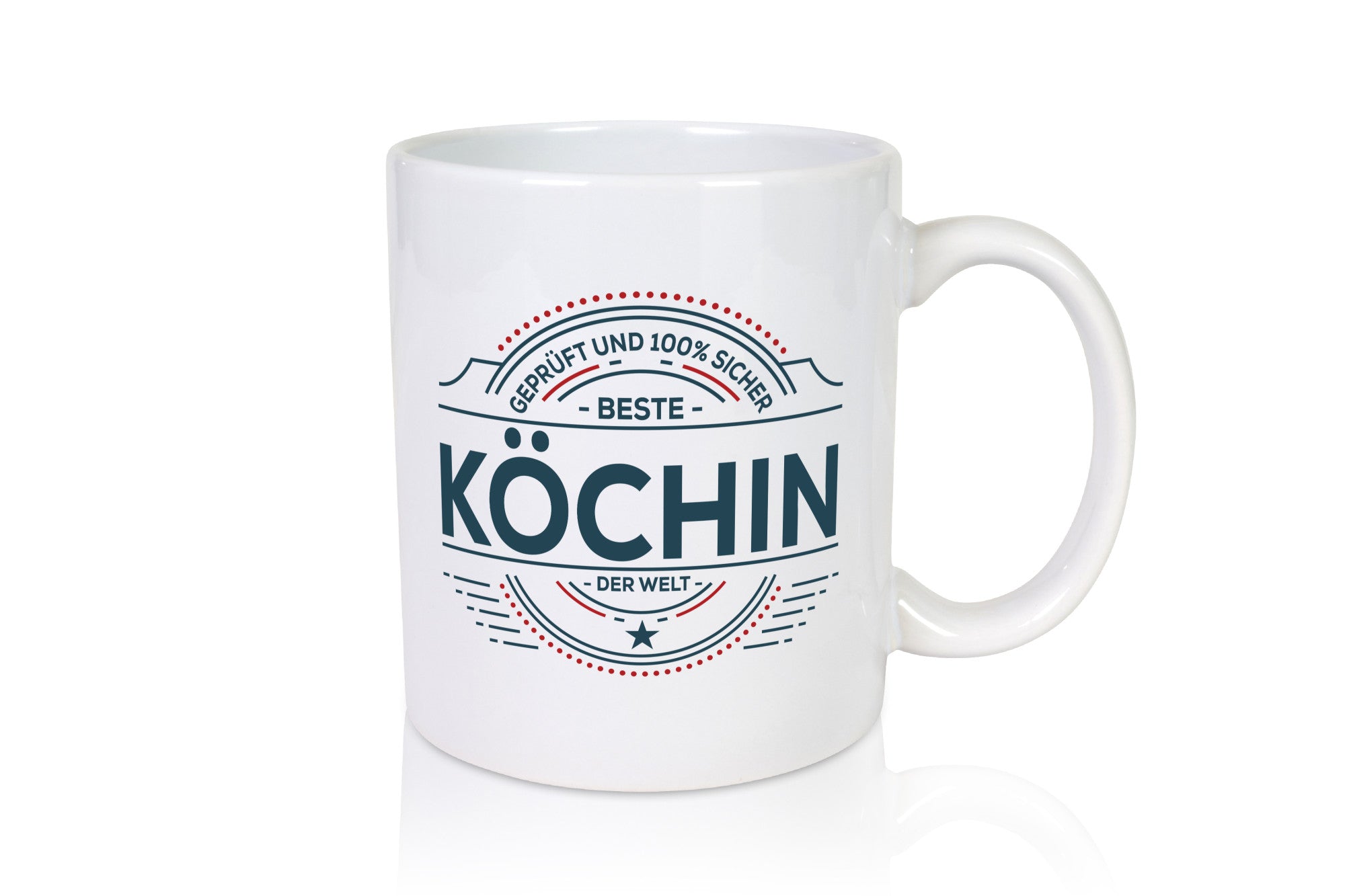Geprüft und sicher: Köchin | Chefköchin Chefkoch lustiger Spruch Geschenk
