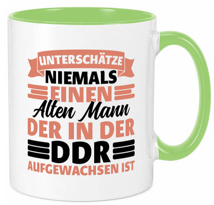 DDR Männer | Ostdeutschland Opa Ossi Vatertag vl7 Geschenk Familie Geschenkidee Tasse