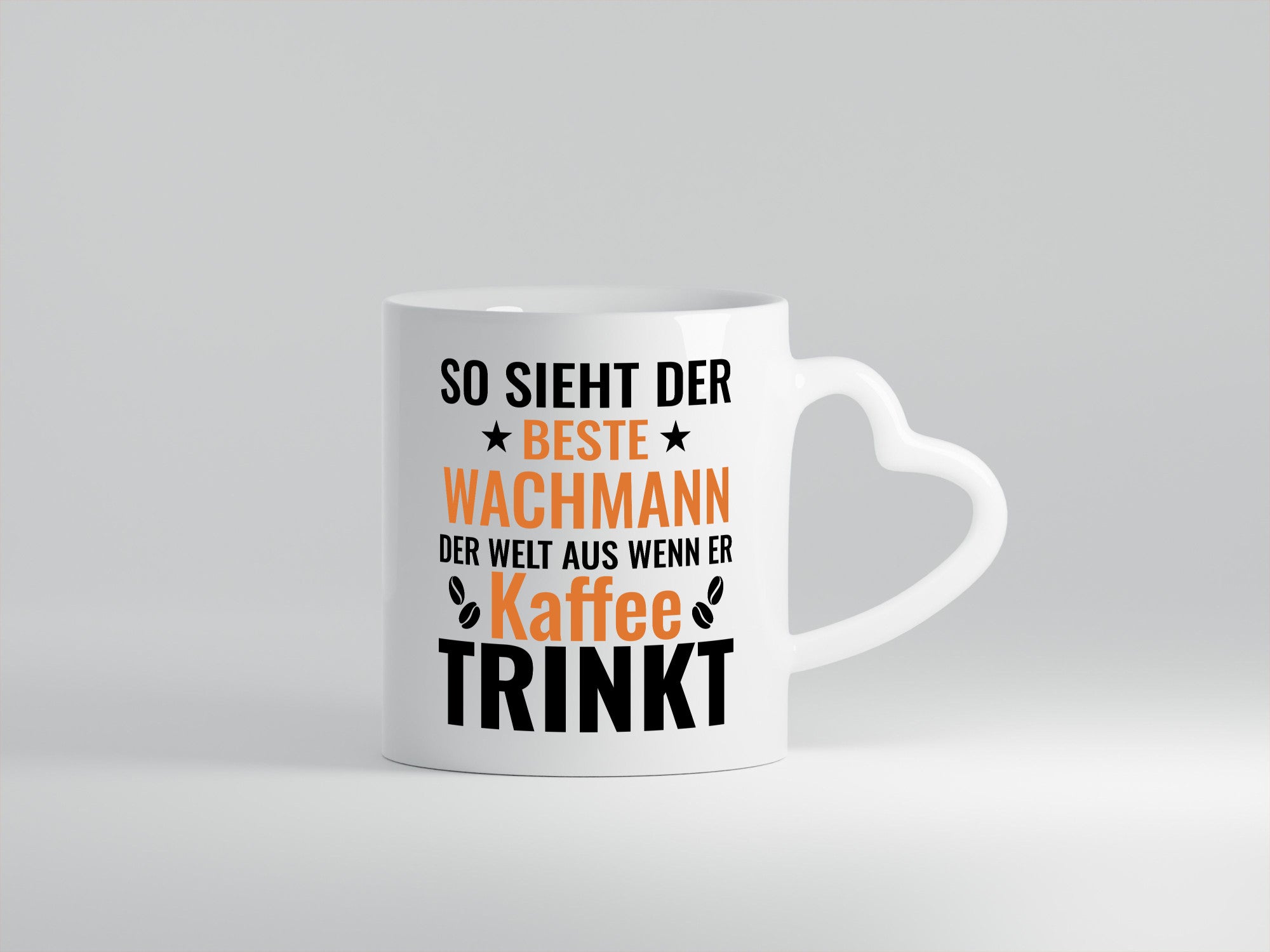Kaffee trinkt: Wachmann | Wachpersonal Nachtwächter Humor Geschenkidee Tasse