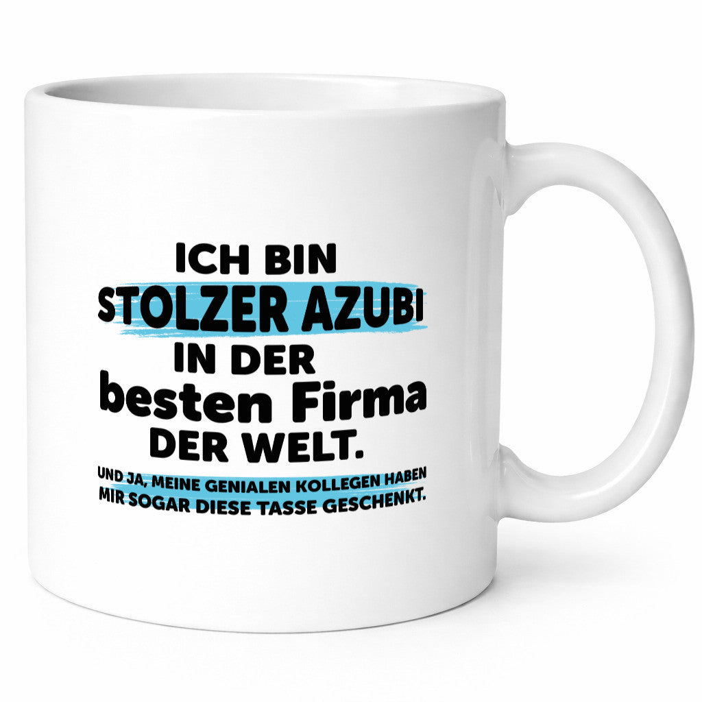 Stolzer Azubi | Ausbildungsbetrieb Auszubildender lustig Humor Geschenkidee