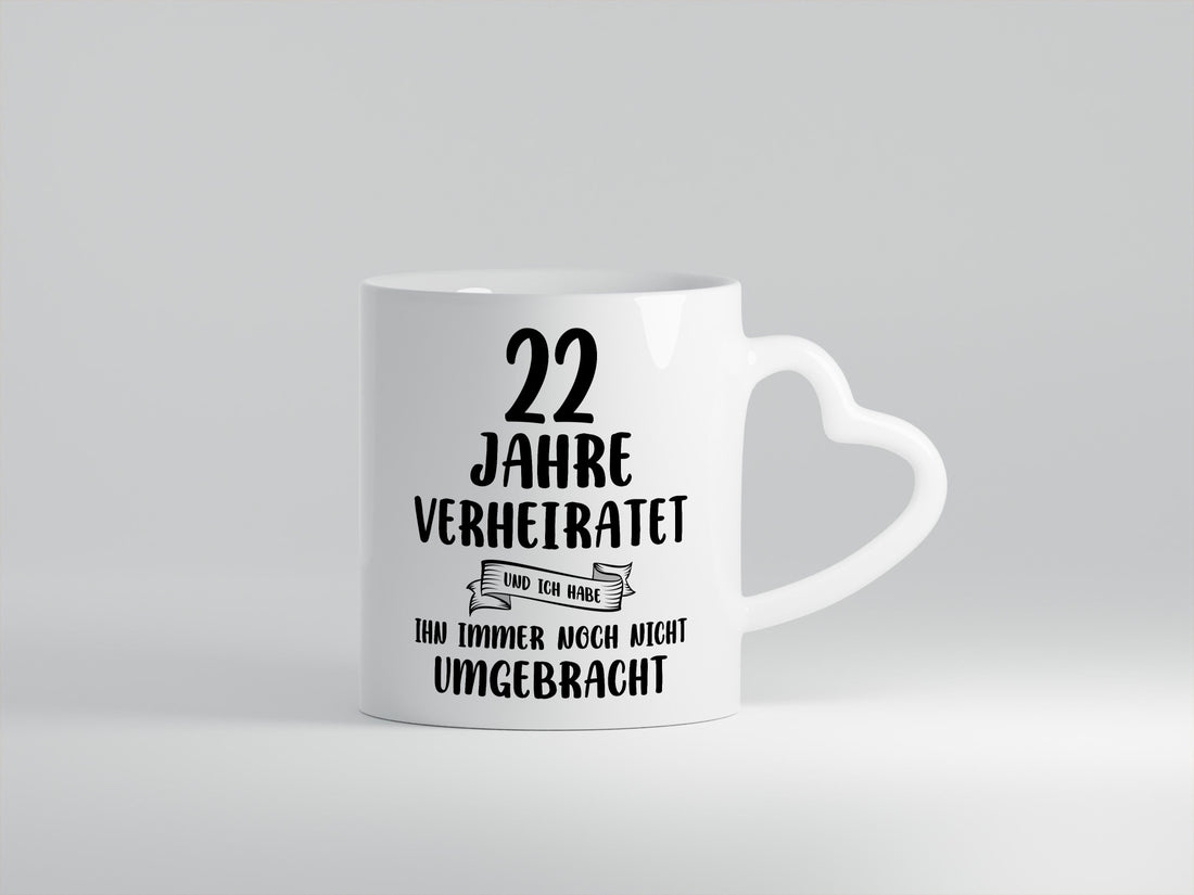 22 Jahre Verheiratet, immer noch am Leben! lustig Humor Geschenkidee Geschenk