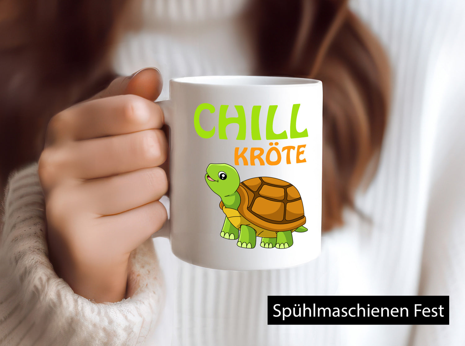 Chill Kröte | lustige Tasse Spruch Chillkröte Geschenkidee Humor