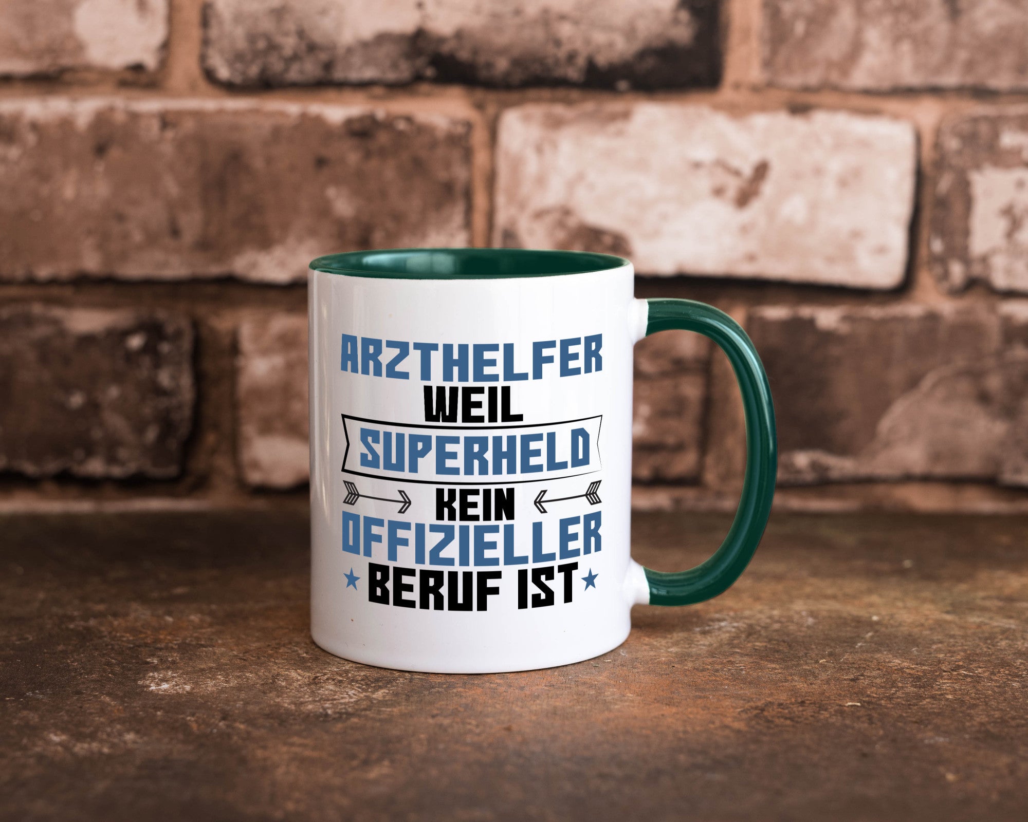 Superheld Arzthelfer | Fachangestellter Medizin Geschenk Humor Geschenkidee